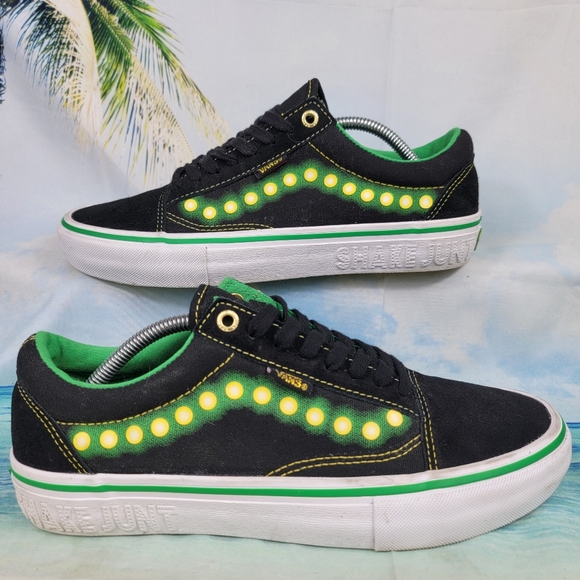 Vans Old Skool Pro (Shake Junt) Suede Shoes Sneakers Mens 8 - Picture 1 of 12